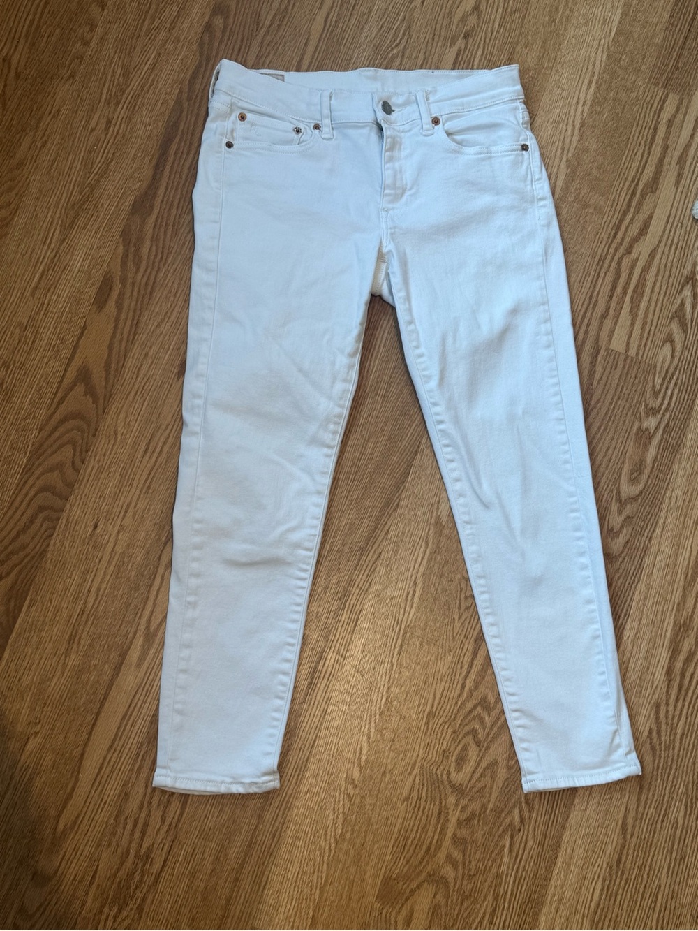 Polo by Ralph Lauren Women's White Skinny Jeans
